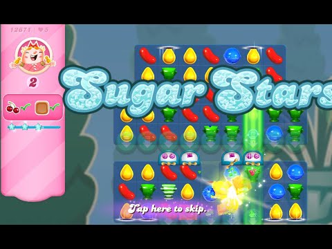 Candy Crush Saga Level 12671 (Sugar stars, No boosters)