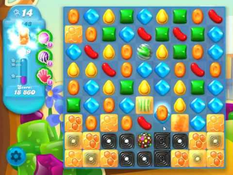 Candy Crush Soda Saga Level 1443 - NO BOOSTERS