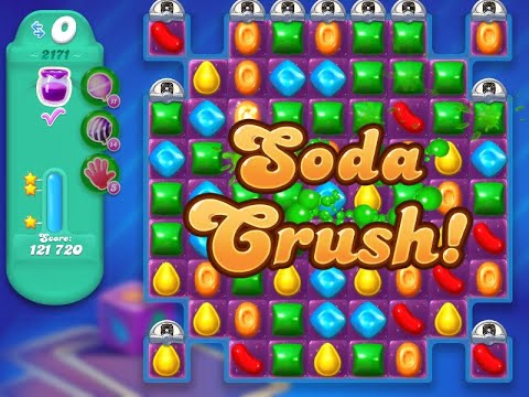 Candy Crush Soda Saga Level 2171 (3 stars, NO boosters)