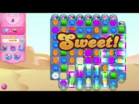 Candy Crush Saga Level 9724 NO BOOSTERS