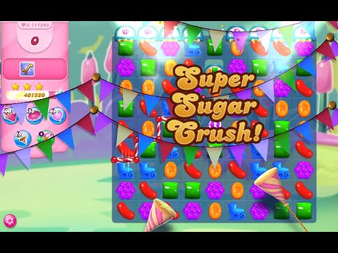 Candy Crush Saga Level 11265 (3 stars, No boosters)