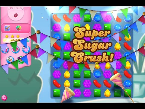 Candy Crush Saga Level 11176 (3 stars, No boosters)