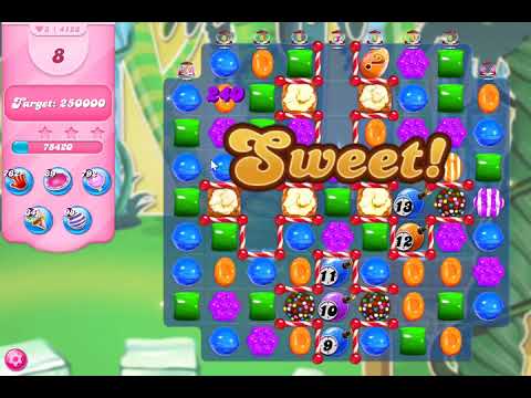 Candy Crush Saga Level 4123 NO BOOSTERS