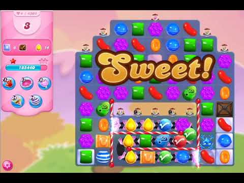 Candy Crush Saga Level 4304 NO BOOSTERS