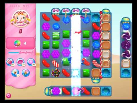 Candy Crush Saga Level 14816 - NO BOOSTERS | SKILLGAMING ✔️