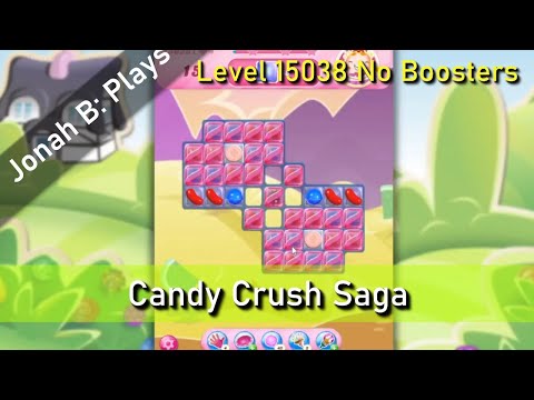 Candy Crush Saga Level 15038 No Boosters