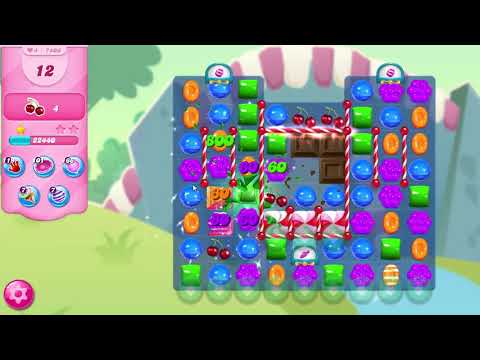 Candy Crush Saga LEVEL 7406 NO BOOSTERS