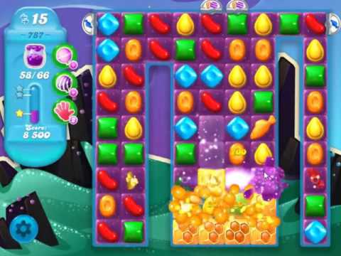 Candy Crush Soda Saga Level 787 - NO BOOSTERS