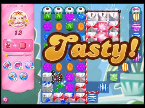 Candy Crush Saga Level 13724 - NO BOOSTERS | SKILLGAMING ✔️