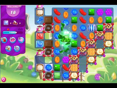 Candy Crush Saga Level 4407 NO BOOSTERS