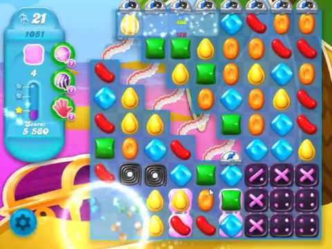 Candy Crush Soda Saga Level 1051 - NO BOOSTERS