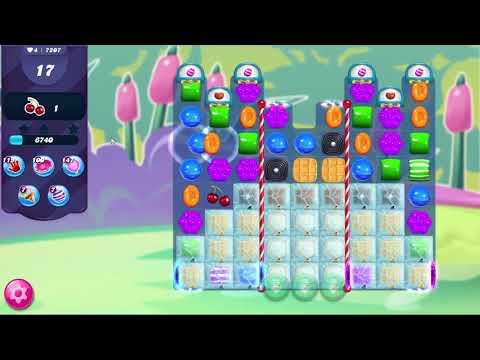 Candy Crush Saga LEVEL 7207 NO BOOSTERS (second version)