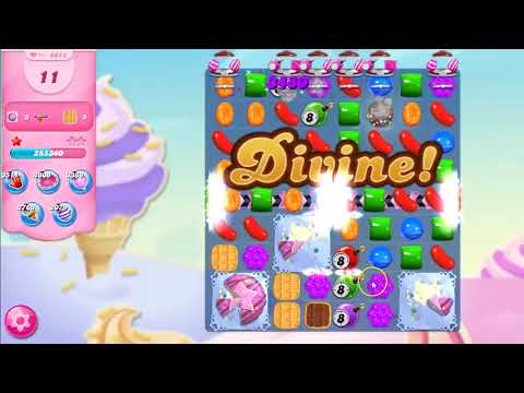 Candy Crush Saga LEVEL 6612 NO BOOSTERS