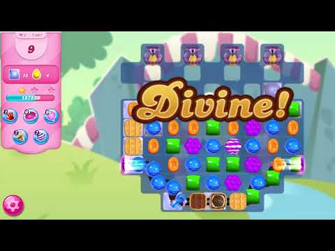 Candy Crush Saga LEVEL 7407 NO BOOSTERS