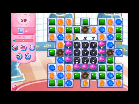 Candy Crush Saga Level 4187 NO BOOSTERS