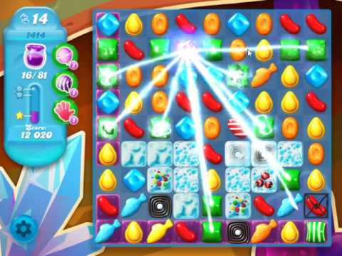 Candy Crush Soda Saga Level 1414 - NO BOOSTERS