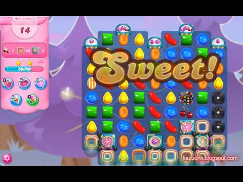 Candy Crush Saga Level 12082 (2nd version, 3 stars, No boosters)