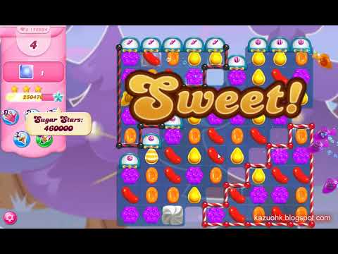 Candy Crush Saga Level 12534 (3 stars, No boosters)