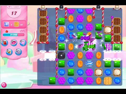 Candy Crush Saga Level 4381 NO BOOSTERS