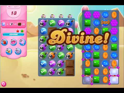 Candy Crush Saga Level 4271 NO BOOSTERS