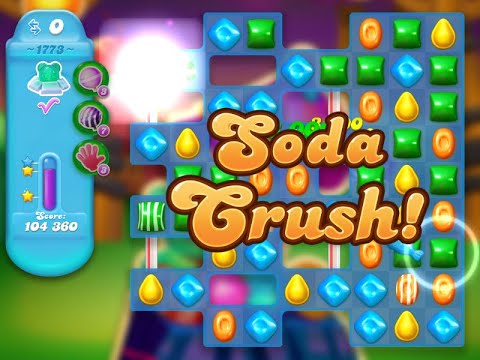 Candy Crush Soda Saga Level 1773 (No boosters)