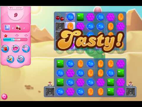 Candy Crush Saga Level 4276 NO BOOSTERS