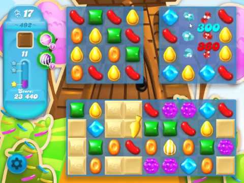 Candy Crush Soda Saga Level 492