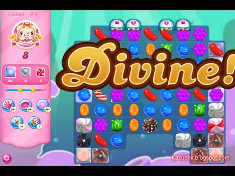 Candy Crush Saga Level 13802 (2nd version, 3 stars, NO pay NO pass!!)