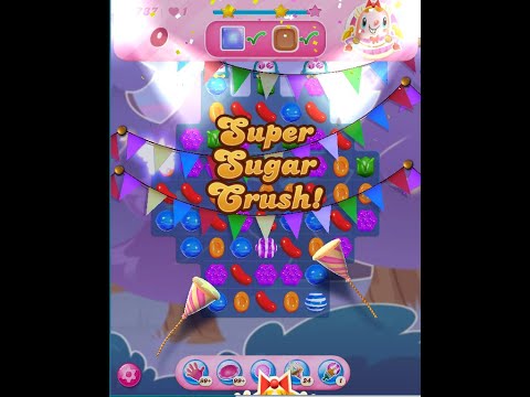 Candy Crush Saga Level 13737 (2nd version, NO boosters)