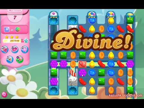 Candy Crush Saga Level 11425 (3 stars, No boosters)