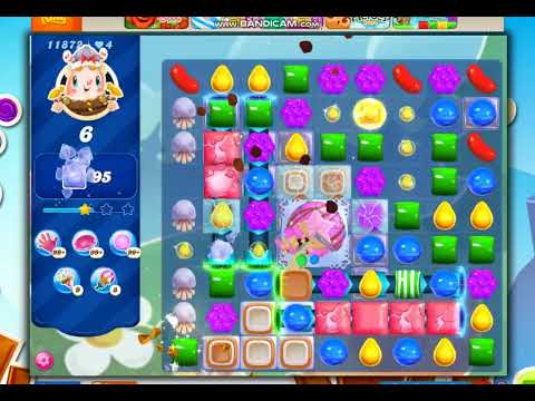 Candy Crush Saga Level 11872 - 20 Moves  NO BOOSTERS