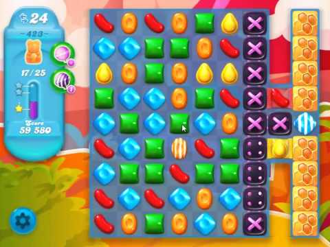 Candy Crush Soda Saga Level 423