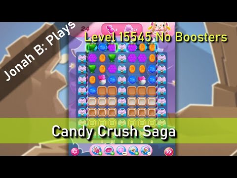 Candy Crush Saga Level 15545 No Boosters