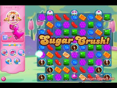 Candy Crush Saga Level 14263 (3 stars, NO boosters)