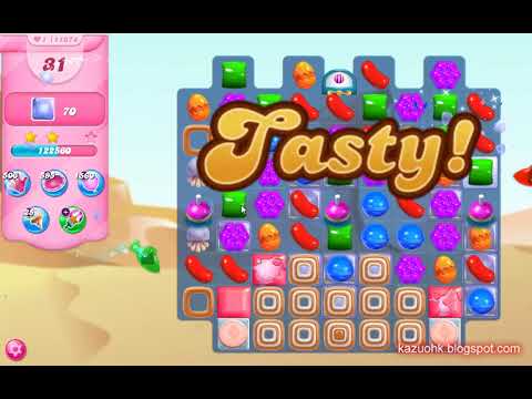 Candy Crush Saga Level 11674 (3 stars, No boosters)