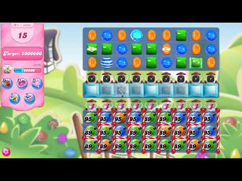 Candy Crush Saga Level 4993 NO BOOSTERS