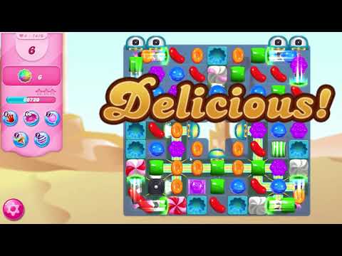 Candy Crush Saga LEVEL 7470 NO BOOSTERS