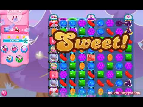 Candy Crush Saga Level 12091 (2nd version, 3 stars, No boosters)