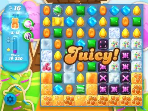 Candy Crush Soda Saga Level 490