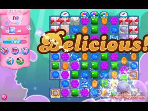 Candy Crush Saga Level 11548 (3 stars, No boosters)