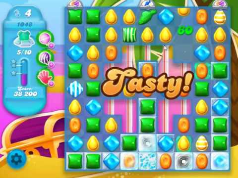 Candy Crush Soda Saga Level 1048 - NO BOOSTERS