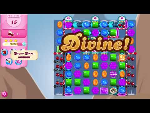 Candy Crush Saga Level 9409 NO BOOSTERS