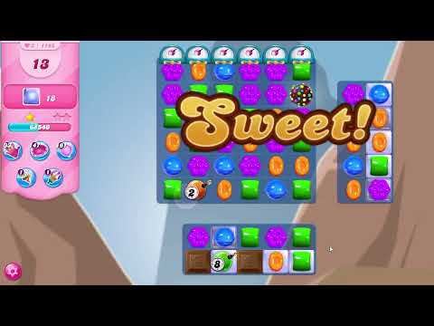 Candy Crush Saga Level 1155 NO BOOSTERS