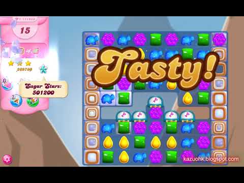 Candy Crush Saga Level 11953 (3 stars, No boosters)