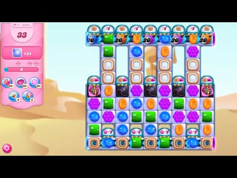 Candy Crush Saga LEVEL 5821 NO BOOSTERS (fourth version)