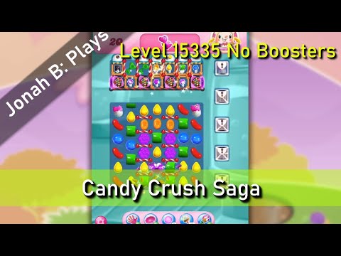 Candy Crush Saga Level 15335 No Boosters