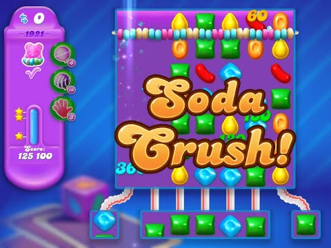 Candy Crush Soda Saga Level 1921 (3 stars, NO boosters)