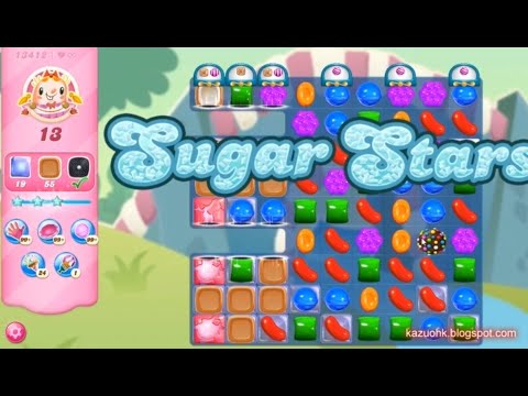 Candy Crush Saga Level 13412 (2nd version, Sugar stars)