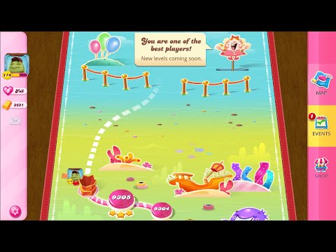 Candy Crush Saga LAST Level 9305 NO BOOSTERS