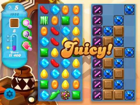 Candy Crush Soda Saga Level 1526 - NO BOOSTERS